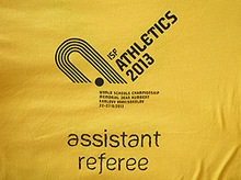 Potisk triček pro atletický šampionát