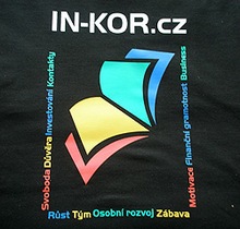 Potisk triček pro In-KOR.cz